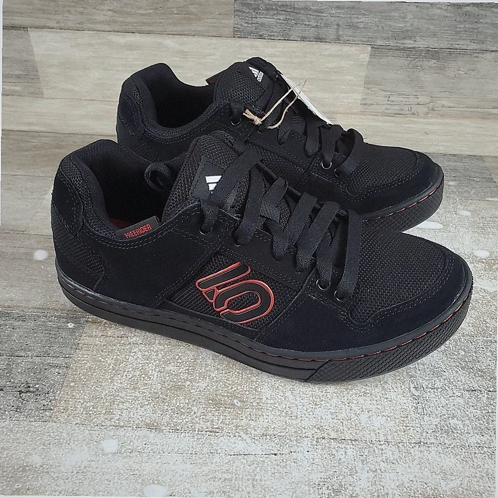 Adidas Five Ten Freerider Black Red Mens Size 11 Moutain Bike Sneakers FW2835