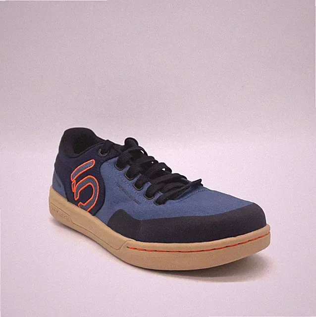 Adidas Five Ten Freerider Pro Blue Canvas Mountain Bike Shoe Men's 8.5 HQ2111